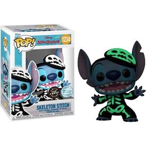 Lilo & Stitch Skeleton Stitch 1234 Glow Chase Special Edition